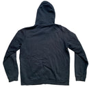 Nike Swoosh Navy and White Hoodie (L)