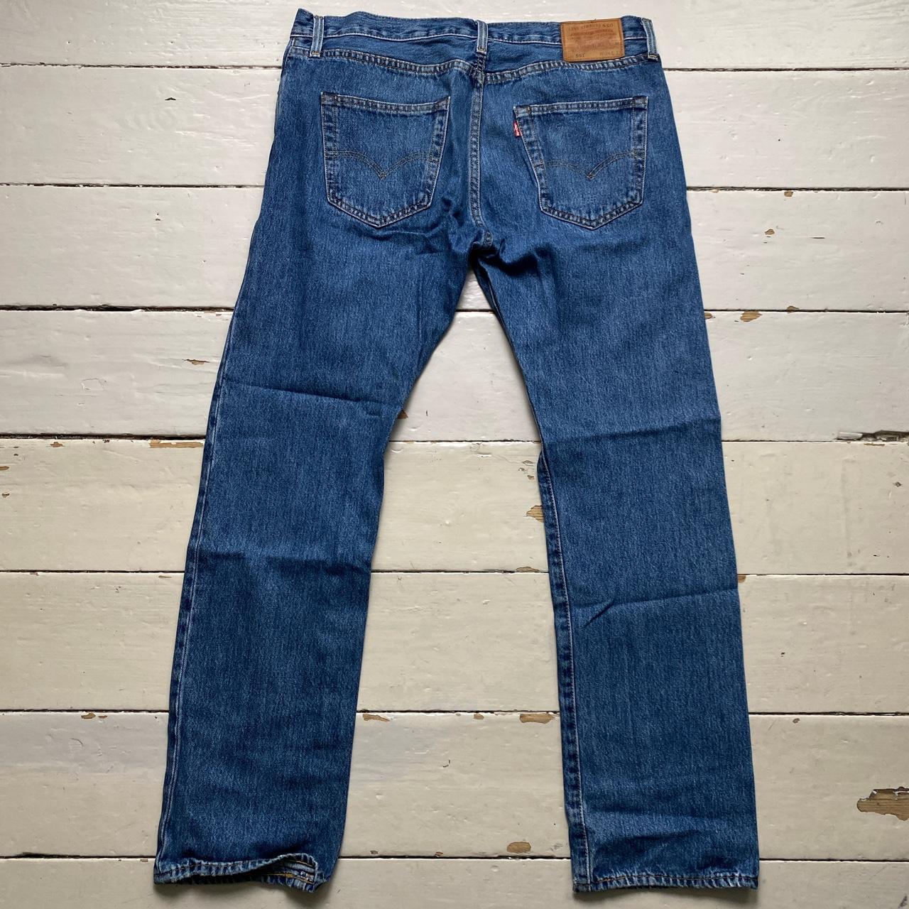 Levis 501 Vintage Blue Jeans