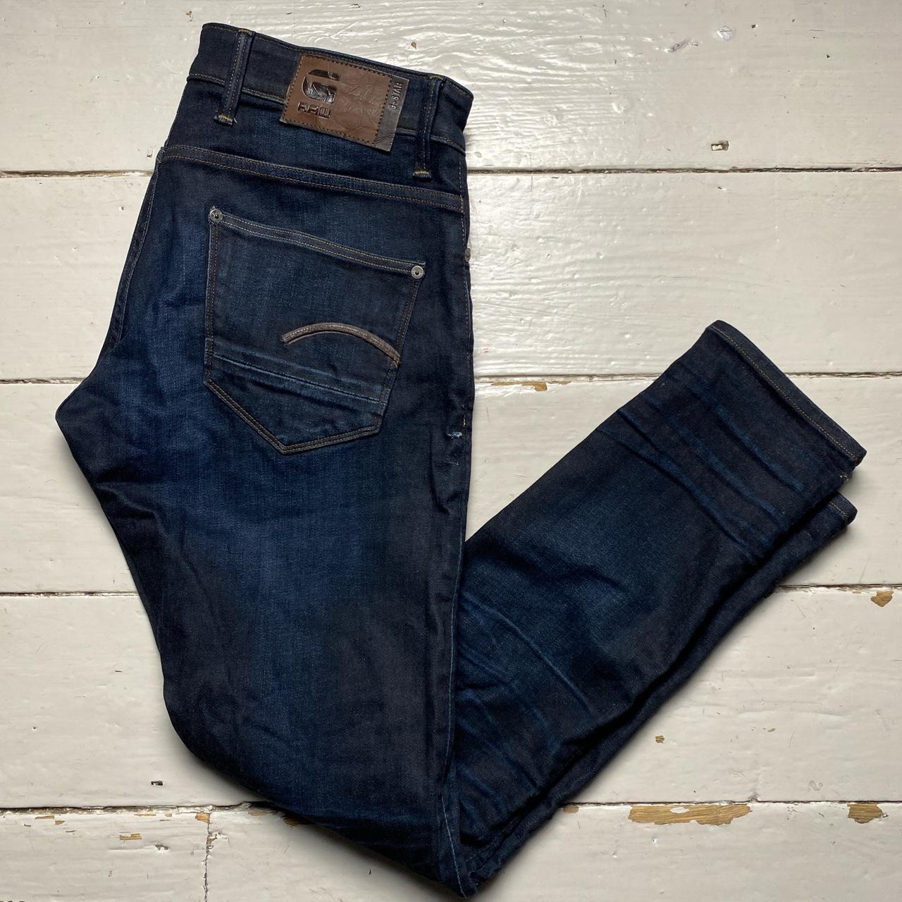 G Star Revend Navy Slim Fit Jeans