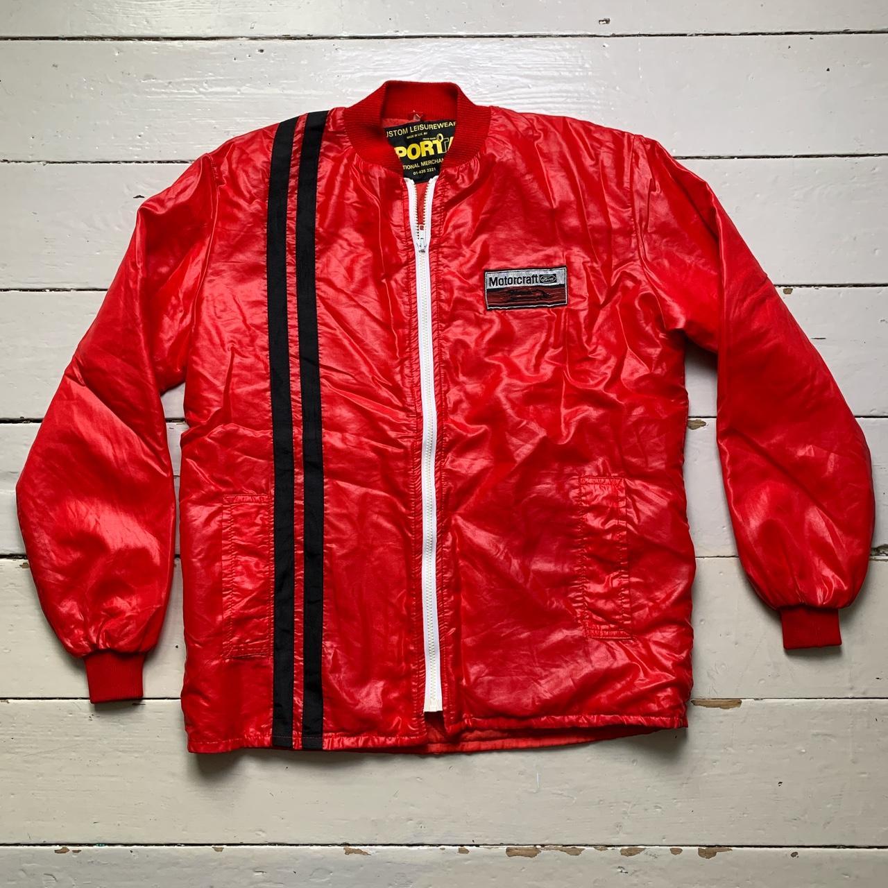 Ford Motorcraft Red Bomber Jacket