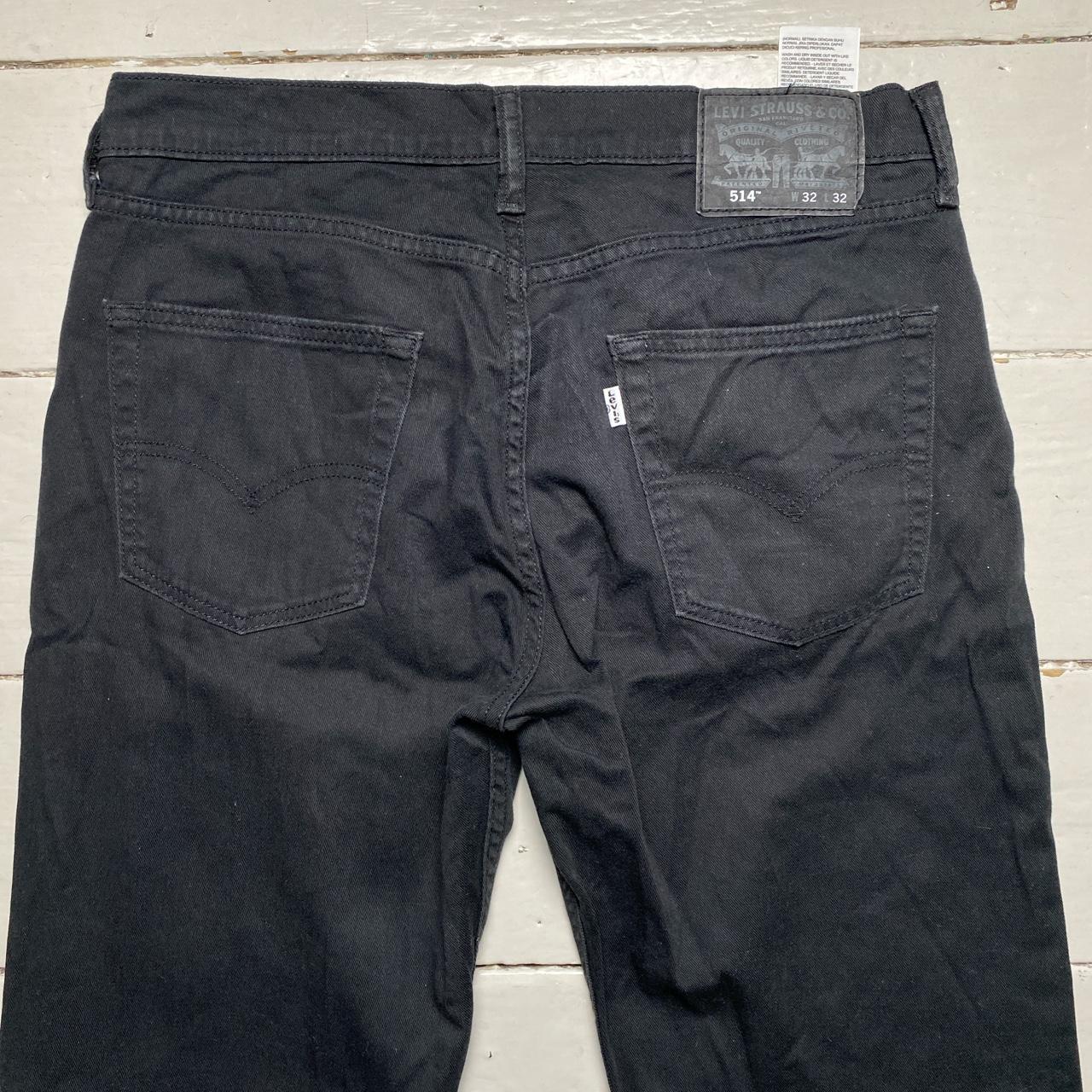 Levis 514 Black Jeans