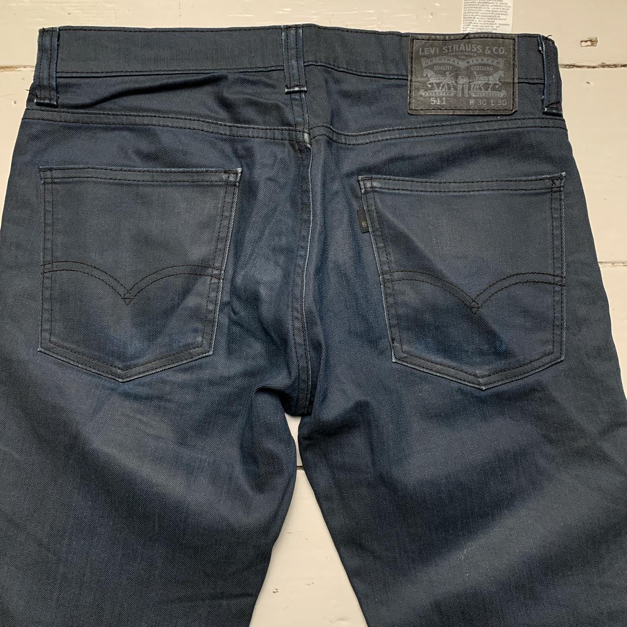 Levis 511 Navy Trouser Jeans