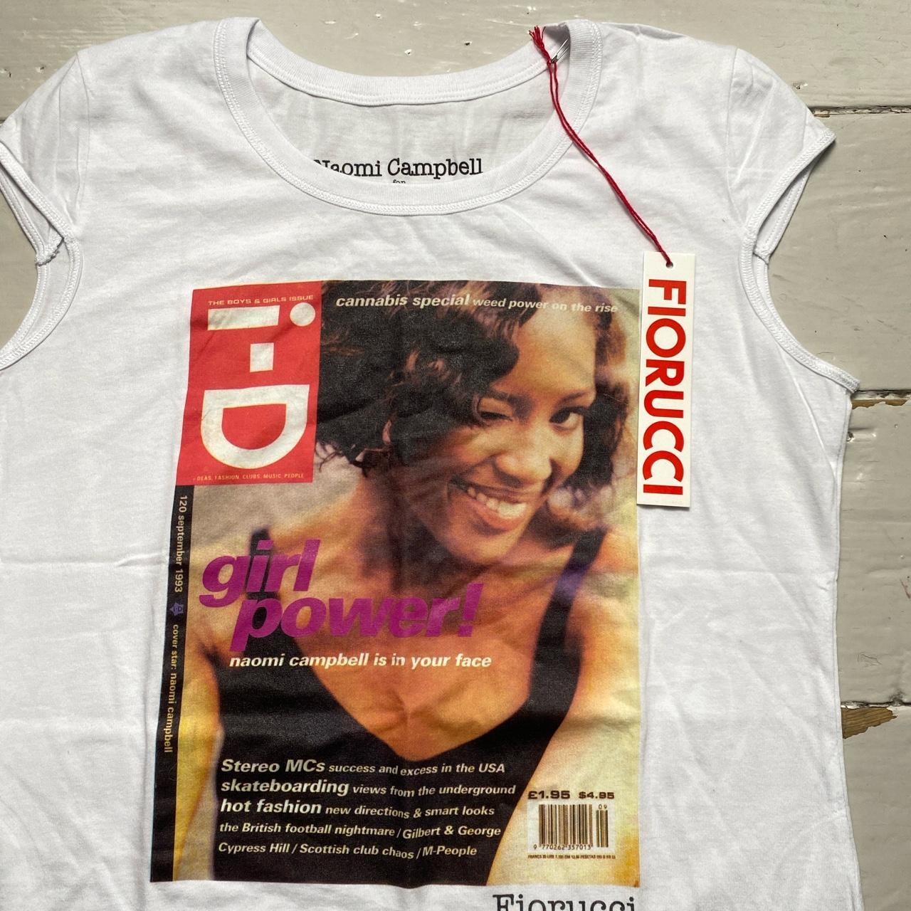 Fiorucci Naomi Campbell ID Magazine Vest T Shirt