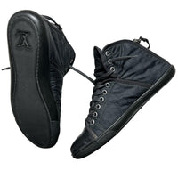 Louis Vuitton Monogram High Trainers Black (UK 9.5)