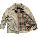 Burberry Burberrys Vintage Cream Bomber Jacket (XS)