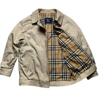 Burberry Burberrys Vintage Cream Bomber Jacket (XS)