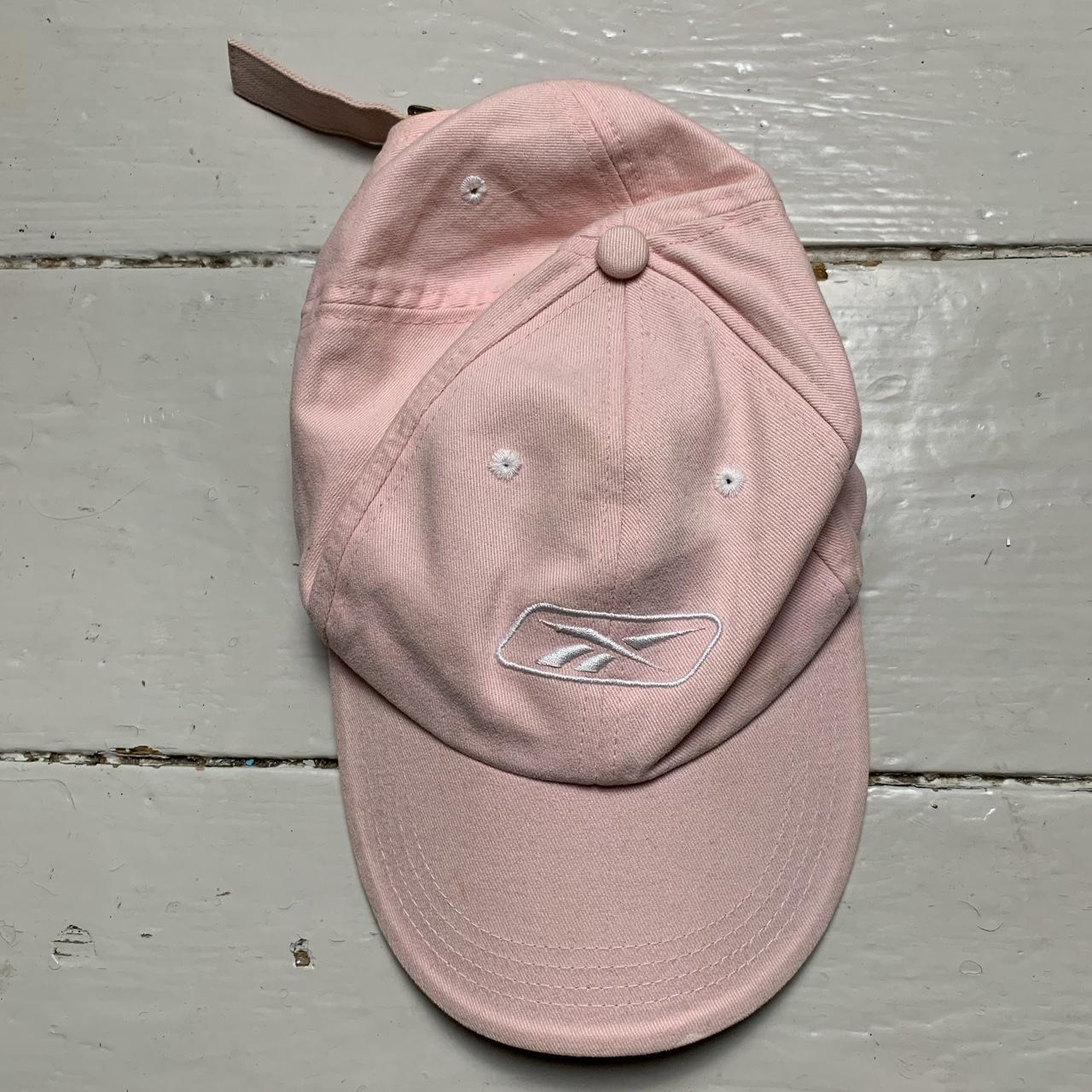 Reebok Pink and White Cap