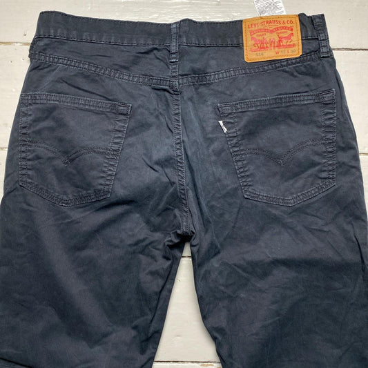 Levis 514 Black Baggy Trouser Jeans