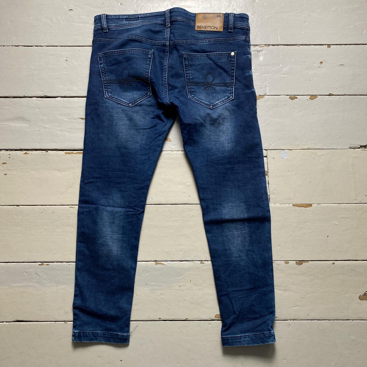 Benetton Navy Stonewash Jeans