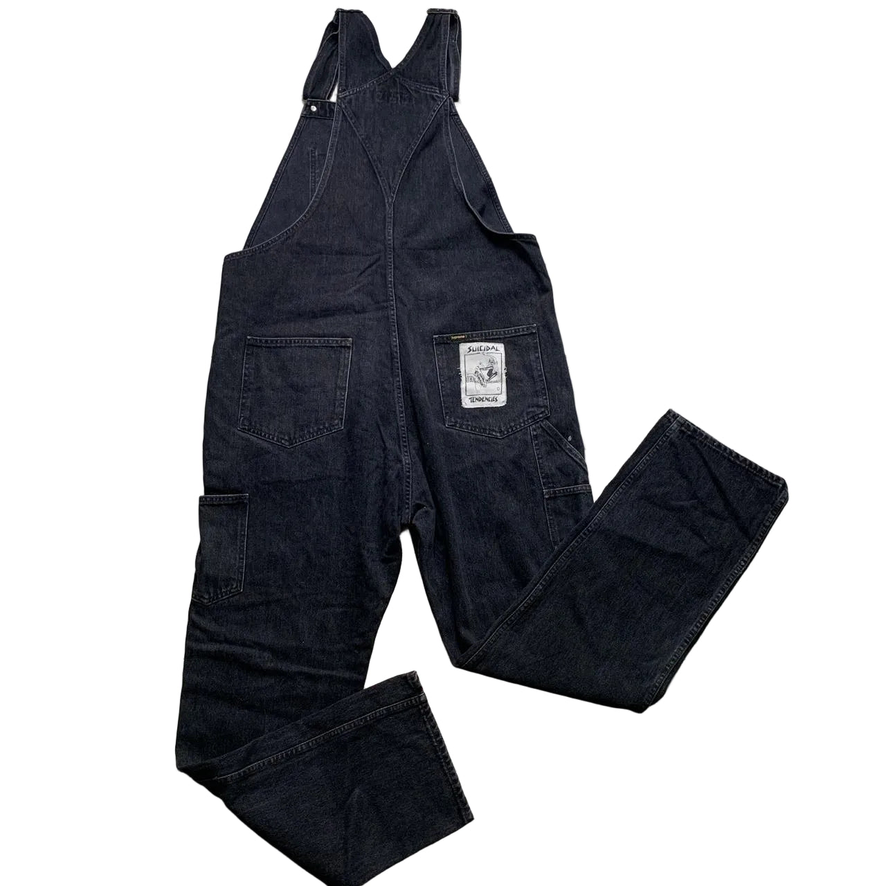 Supreme Suicidal Tendencies Dungaree Jeans Black (XL)