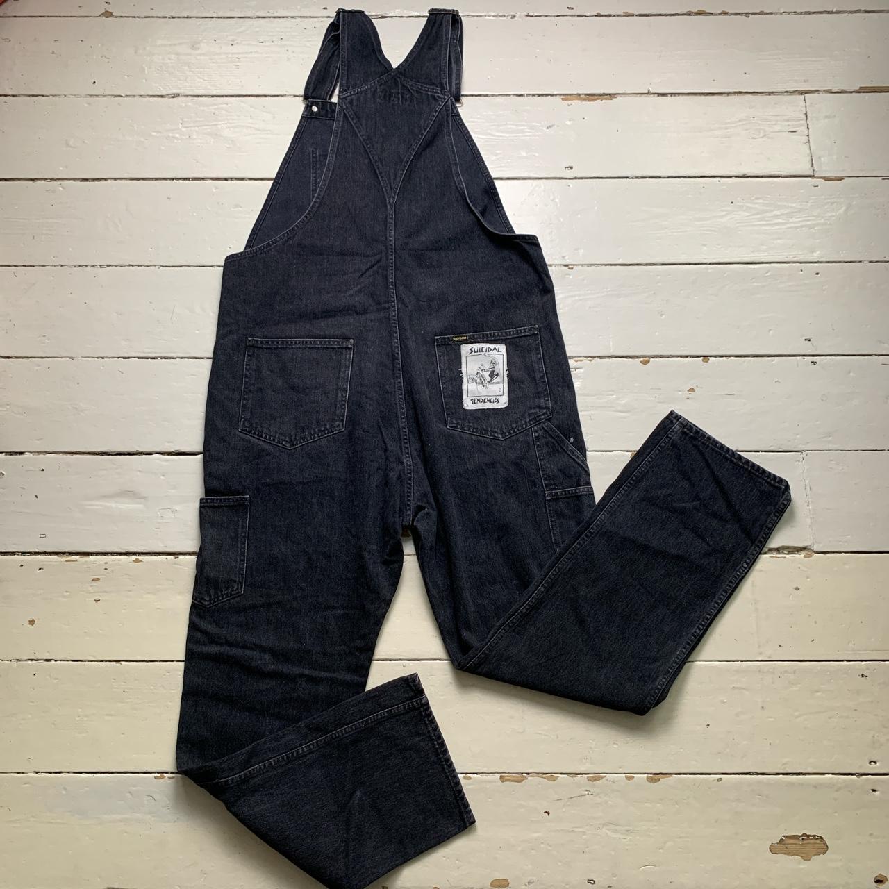 Supreme Suicidal Tendencies Dungaree Jeans Black