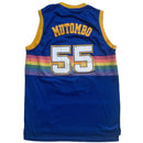 Denver Nuggets Adidas Vintage NBA Basketball Vest Jersey Mutombo (2XL)