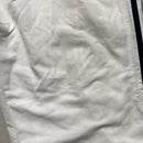 Adidas White and Navy Stripe Baggy Trackpant Shell Bottoms (36W)