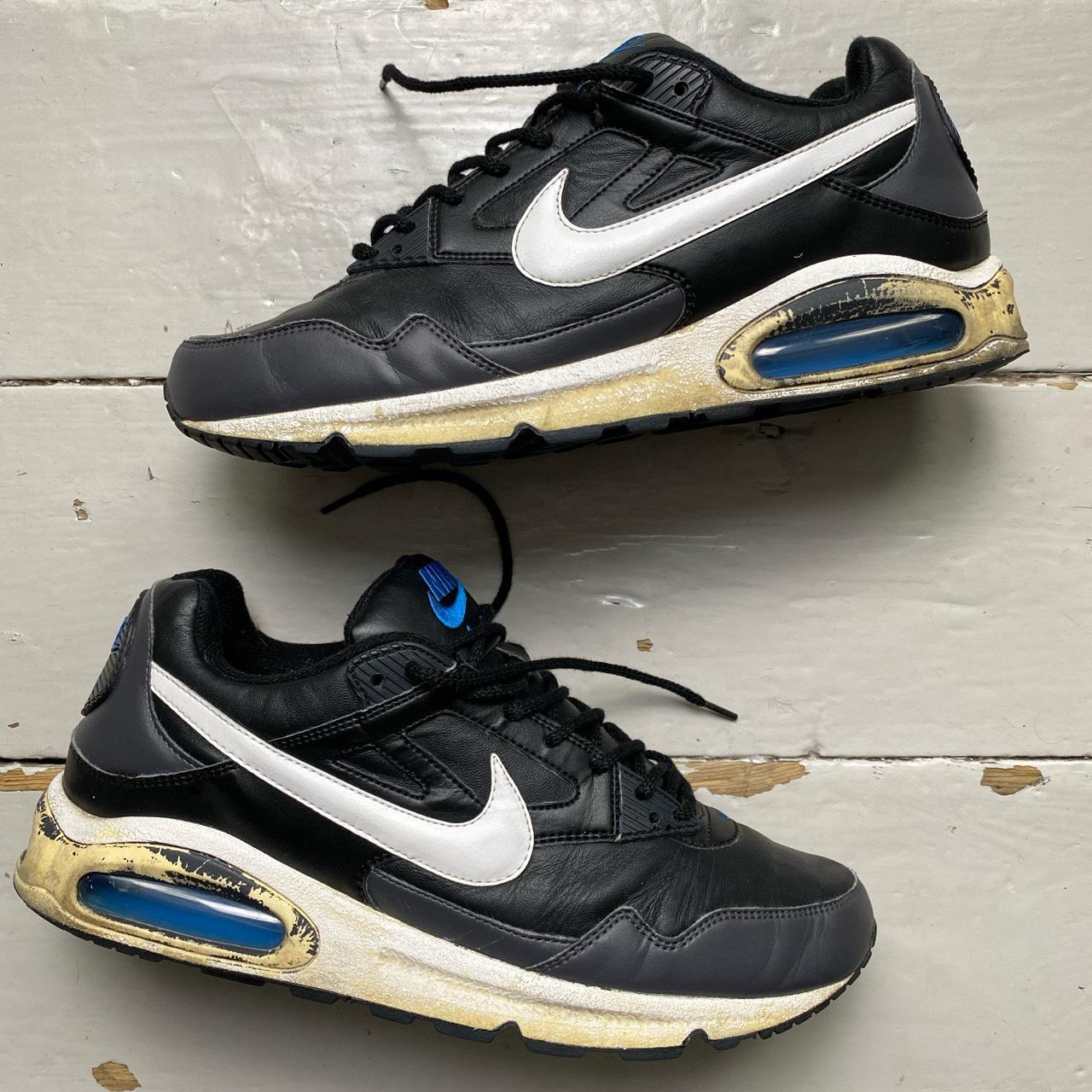 Nike Air Max Command Black White and Blue Vintage