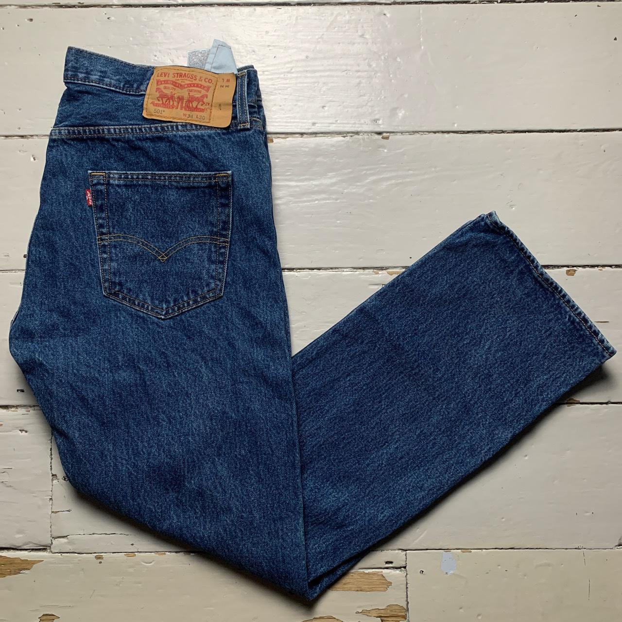 Levis 501 Jeans Navy