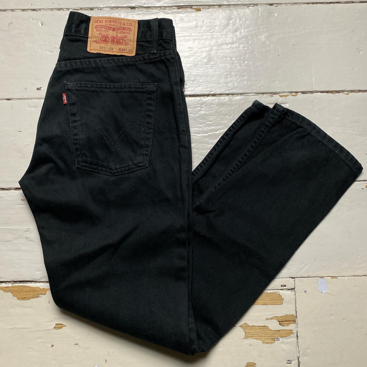 Levis 581 06 Black Jeans