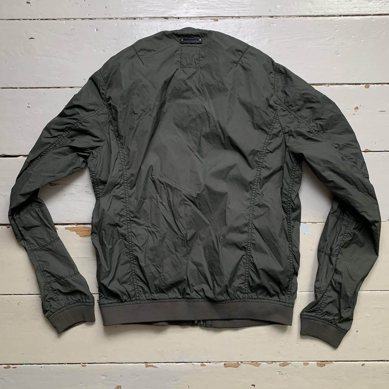 Diesel Bomber Jacket Khaki Green