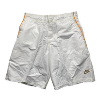 Nike Vintage Swoosh White Gold and Orange Shorts (S)