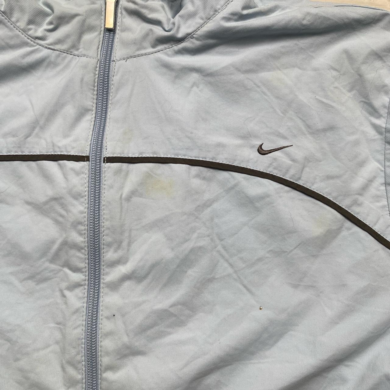 Nike Vintage Baby Blue Shell Tracksuit Jacket Womens