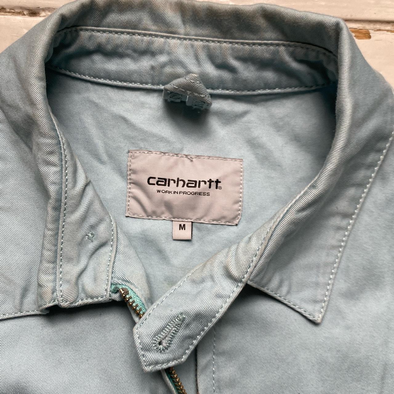 Carharrt WIP Light Blue Bomber Jacket