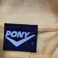 Tottenham Vintage 90’s Pony Yellow Polo Shirt (L)