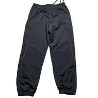 AC Milan Adidas Vintage Shell Trackpant Bottoms (L)