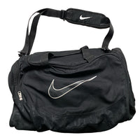 Nike Swoosh Black and White Duffel Bag