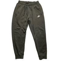 Nike Khaki Green and White Swoosh Full Tracksuit (M)