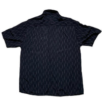 Gabicci Black and White Short Sleeve Shirt (L)