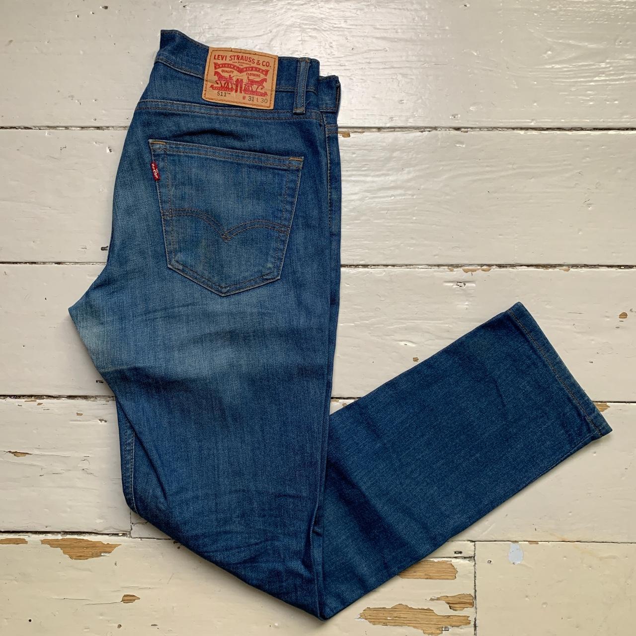 Levis 511 Blue Slim Jeans