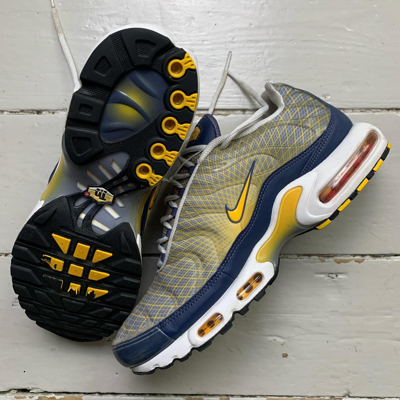 Nike TN Air Max Plus Grid Yellow Quad Wear Garson