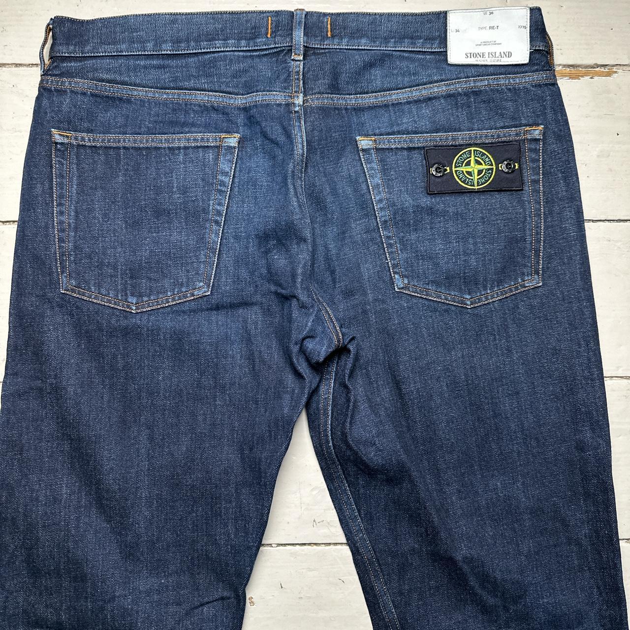 Stone Island Navy Slim Jeans