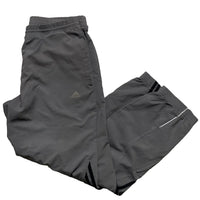 Adidas Climacool Baggy Vintage Shell Track Pant Bottoms Grey and Black (S)