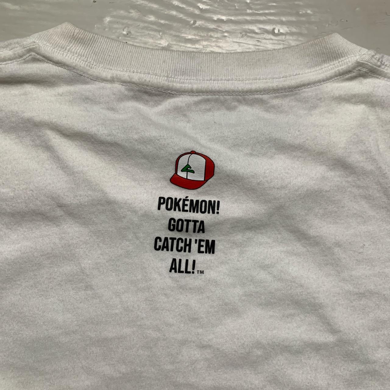 Pokemon Pikachu Uniqlo T Shirt White and Black