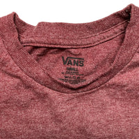 Vans Burgundy and Grey T Shirt (S)