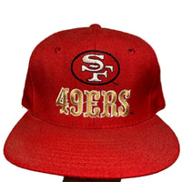 San Fransisco 49ers Vintage 80’s Green Brim Snapback Starter Cap