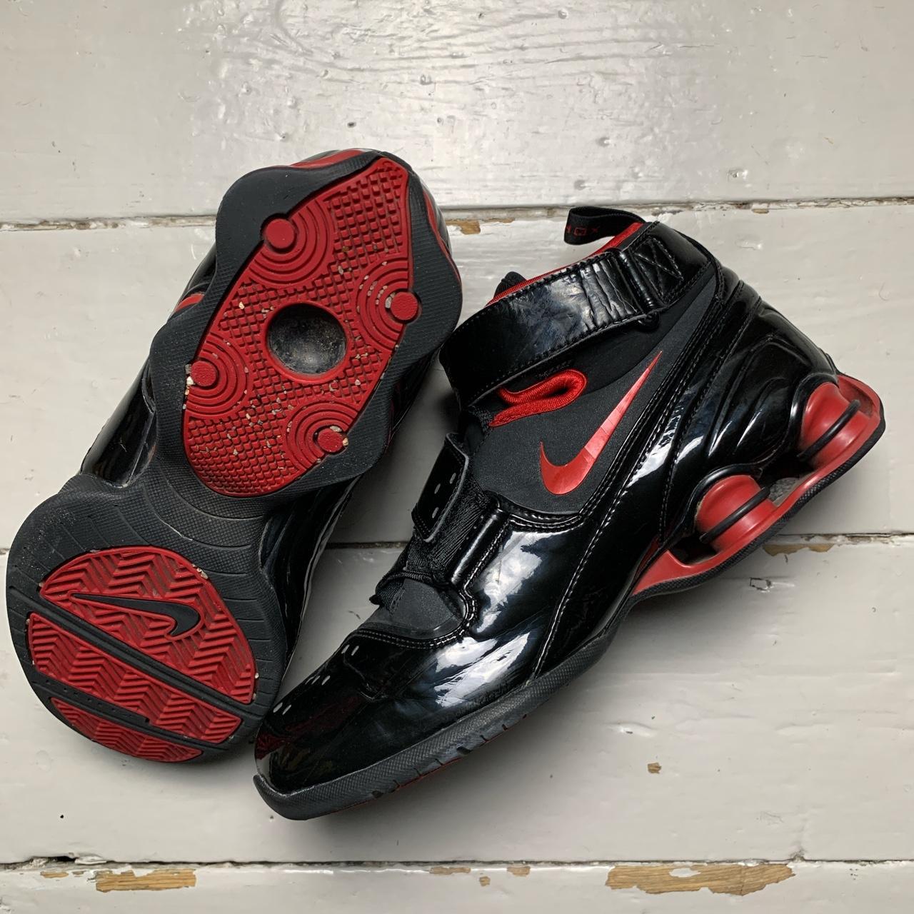 Nike Shox Flight Vintage High 2007 Black and Red