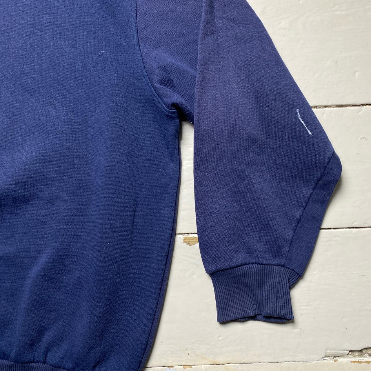 Umbro Vintage Navy and Red Jumper