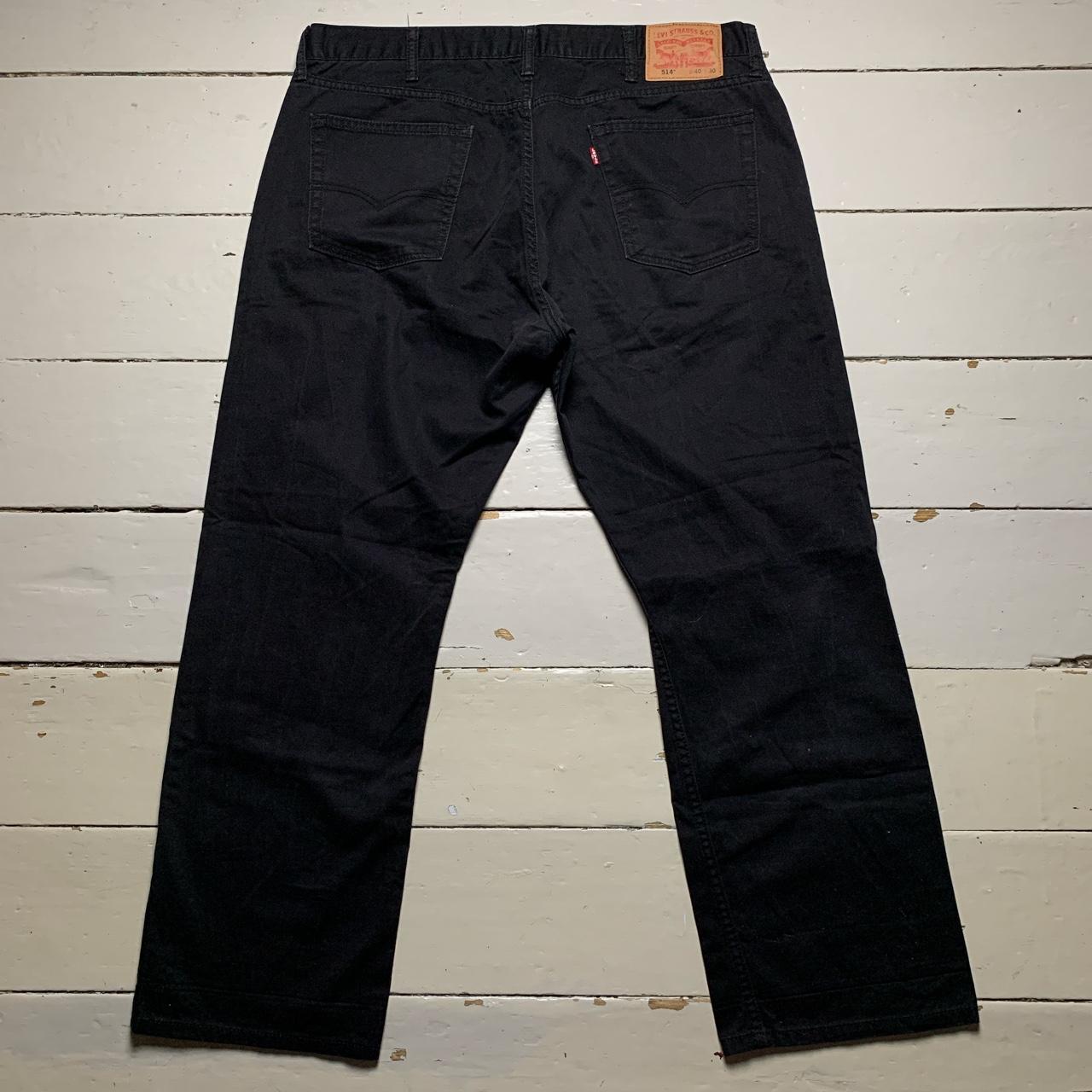 Levis 514 Black Jeans