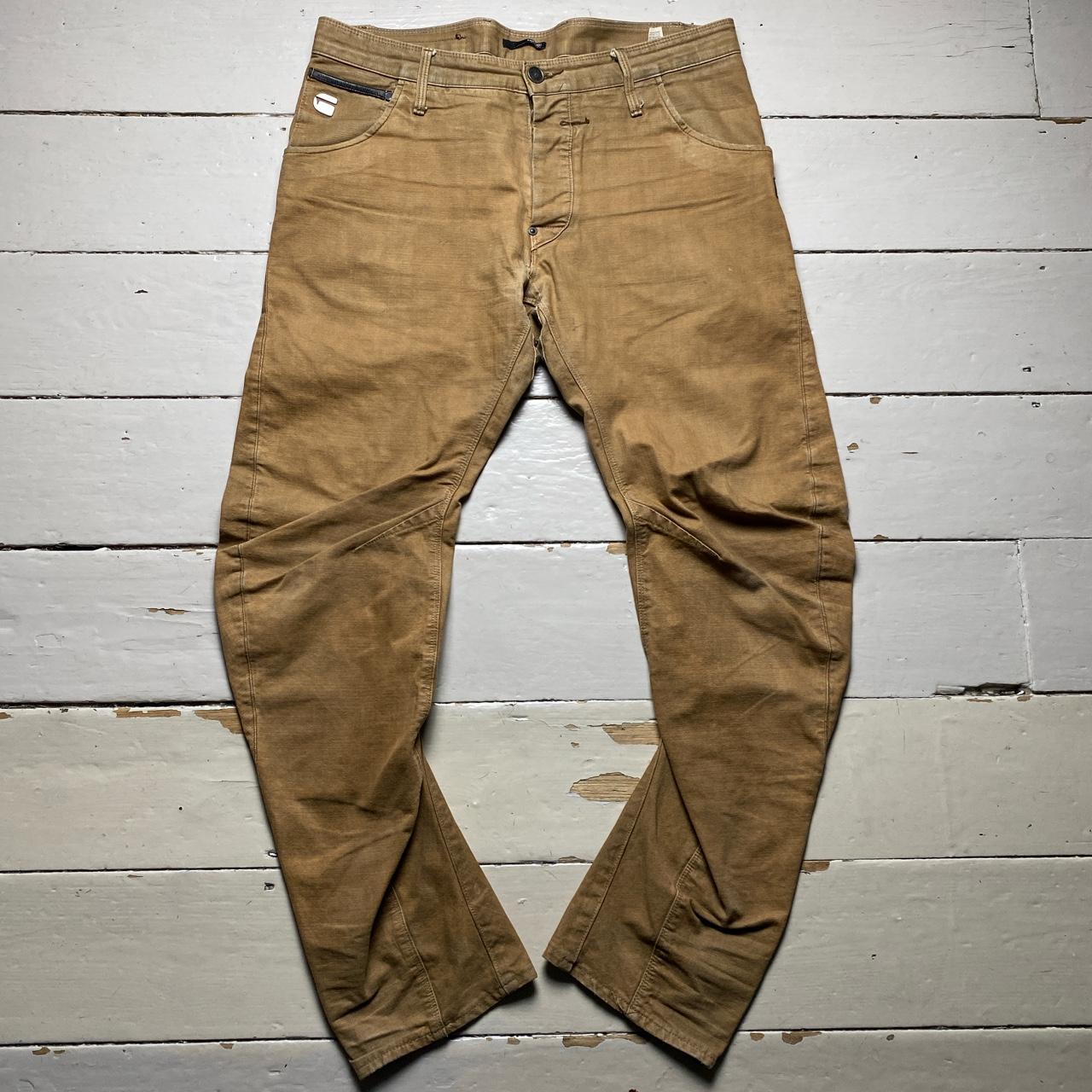 G Star GS01 Twist Fit Khaki Sand Jeans