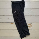 Nike Swoosh Cargo Joggers Black and White