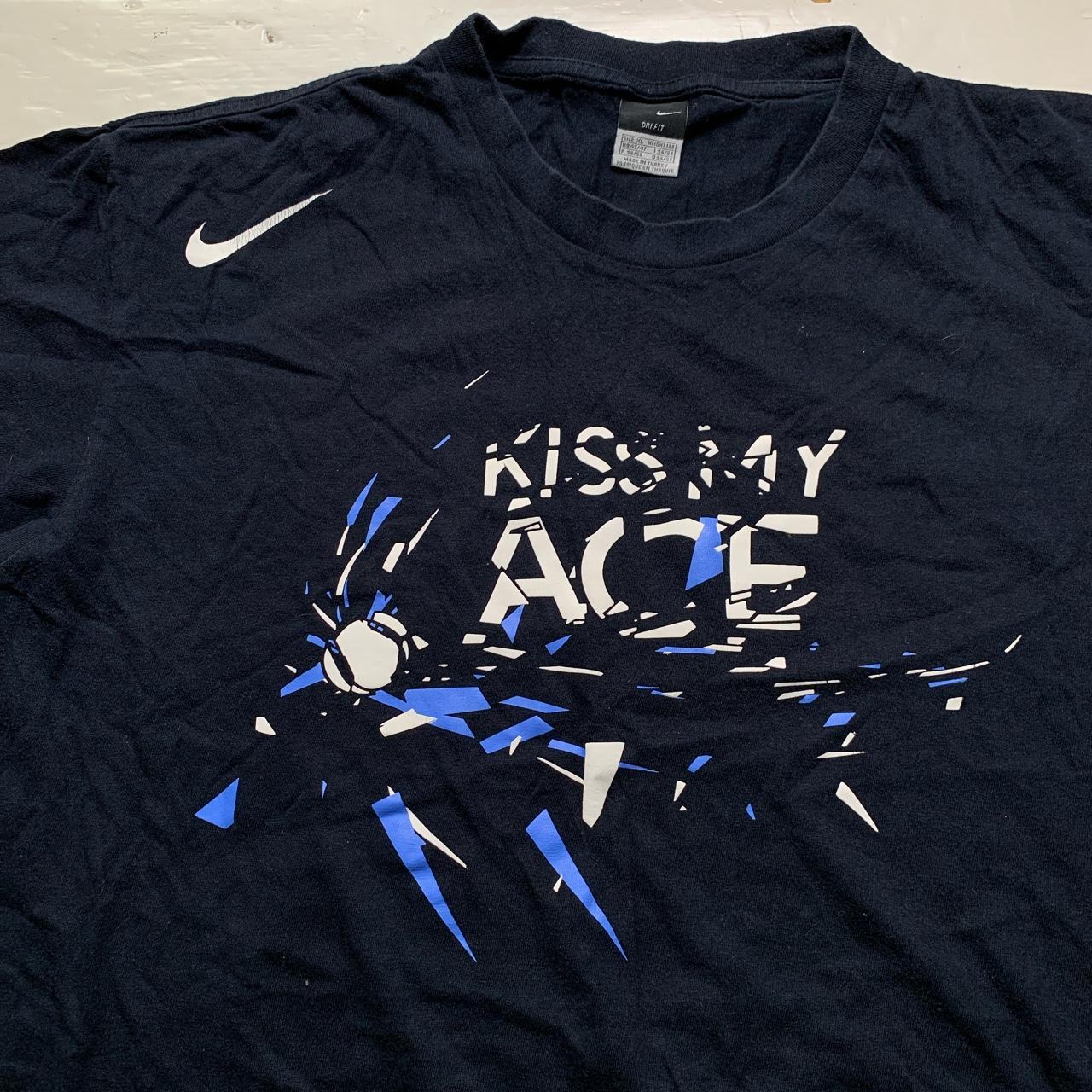 Nike Vintage Kiss My Ace Tennis T Shirt