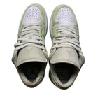 Jordan 1 Low White and Pastel Citron Yellow (UK 6.5)
