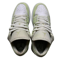 Jordan 1 Low White and Pastel Citron Yellow (UK 6.5)