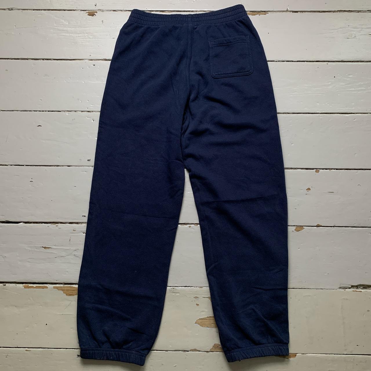 Nike Swoosh Navy and White Joggers