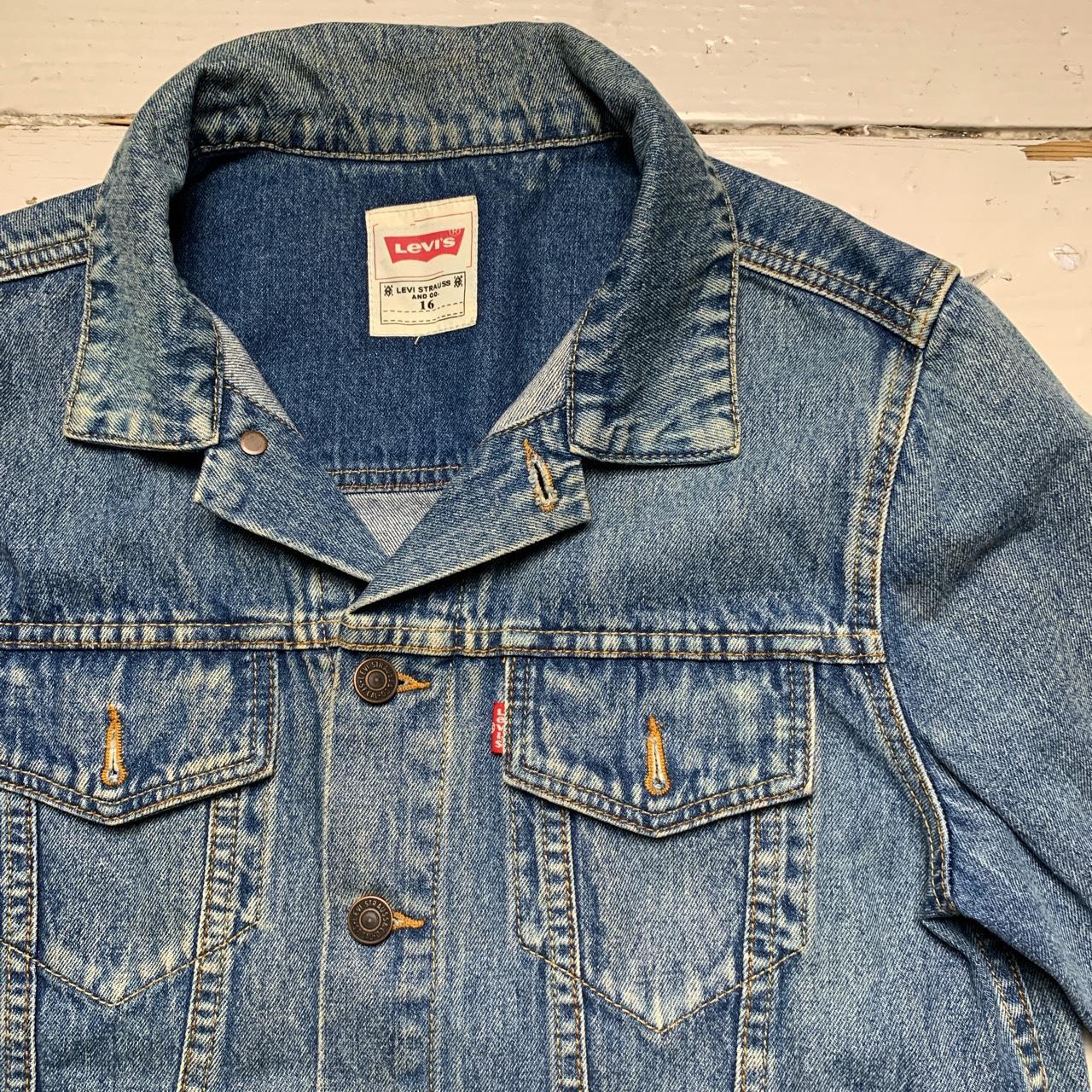 Levis Light Blue Womens Denim Jacket