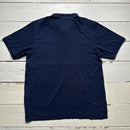 Yves Saint Laurent Multi Colour Navy White and Orange Vintage Polo Shirt