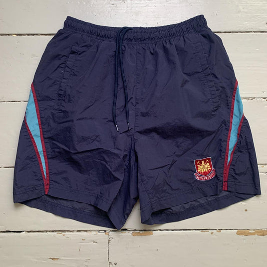 West Ham Vintage 90’s Shell Track Pant Shorts