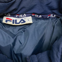 West Ham United Vintage Fila Hammers Puffer Coat (L)