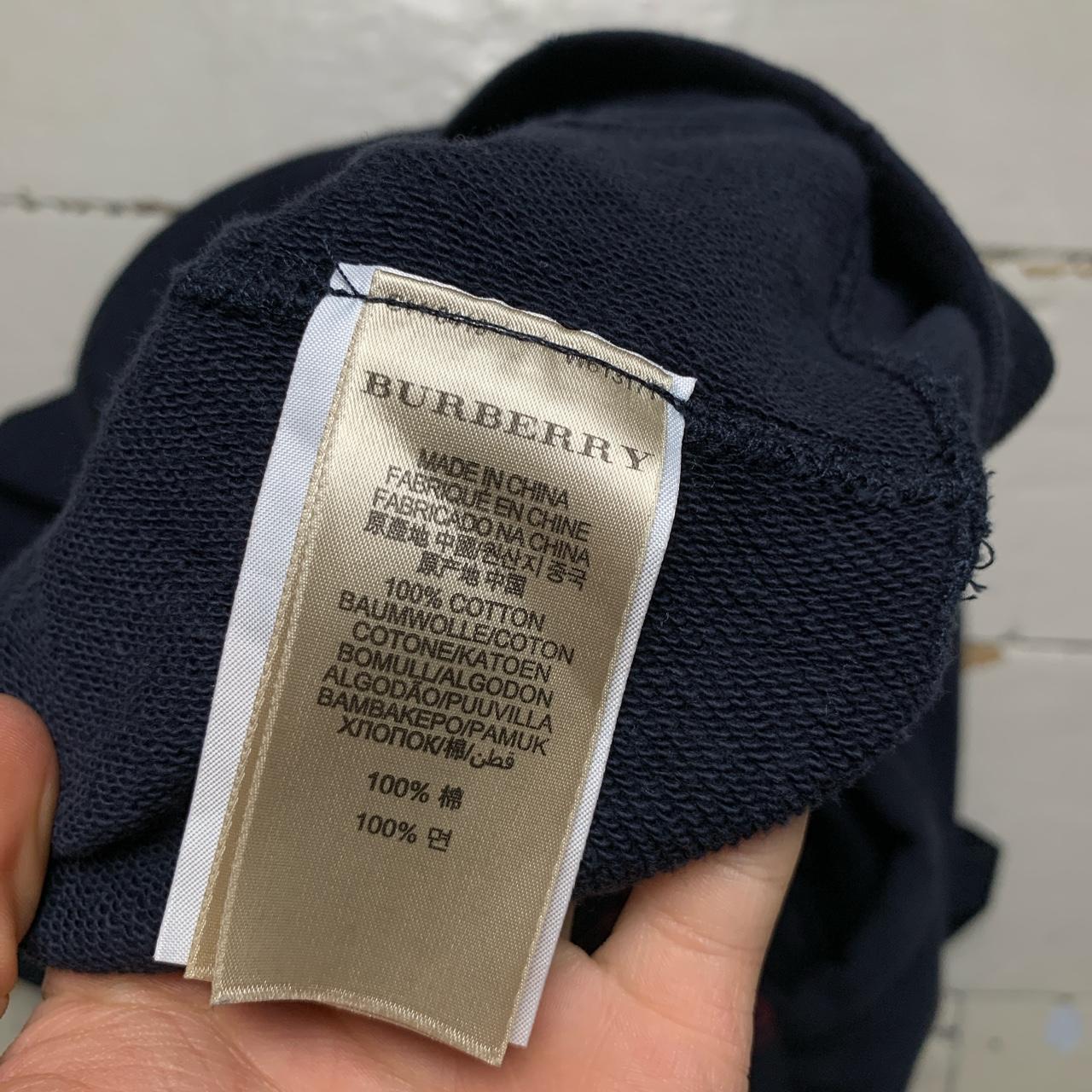 Burberry Brit Navy and Red Hoodie